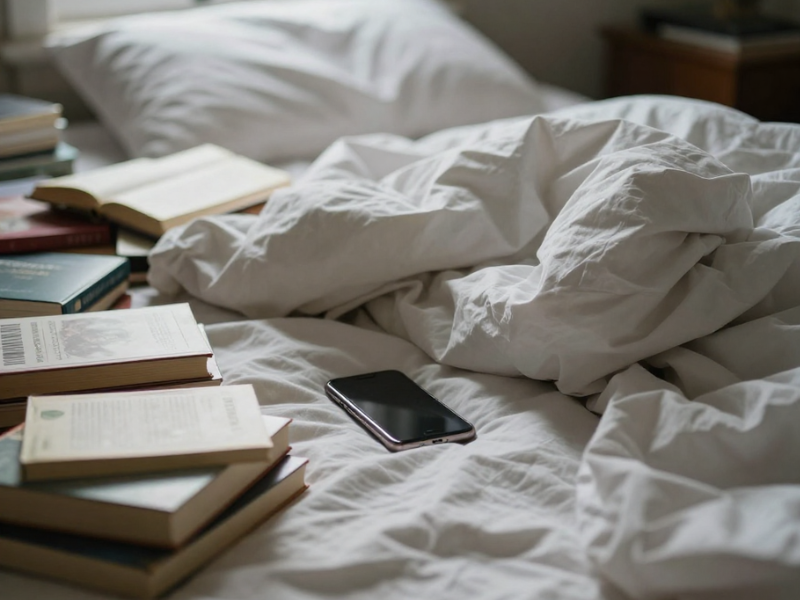 ベッドにサイドテーブルは必要?いらない人の特徴と代用品の画像